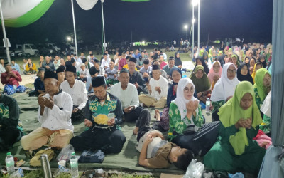 Keluarga Besar Nahdlatul Ulama (KBNU) Merbau Sofifi Gelar Istighozah Memperingati Hari Santri Nasional 2024