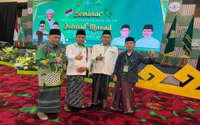 Pengurus Cabang Nahdlatul Ulama (PCNU) Sofifi Ikuti Seminar Sistem Istimbath Hukum dan Bahtsul Masail